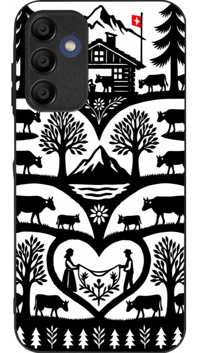 Samsung Galaxy A15 Case Hülle - Silikon schwarz Poya Schweiz 2