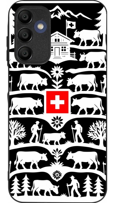 Samsung Galaxy A15 Case Hülle - Silikon schwarz Poya Schweiz 3 schwarz