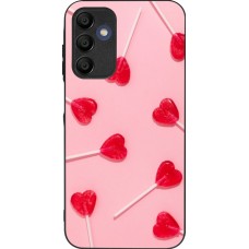 Samsung Galaxy A15 Case Hülle - Silikon schwarz Saint Valentines Day 26 Lollipop