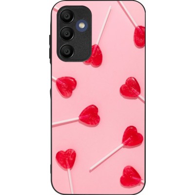 Samsung Galaxy A15 Case Hülle - Silikon schwarz Saint Valentines Day 26 Lollipop
