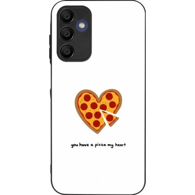 Samsung Galaxy A15 Case Hülle - Silikon schwarz Saint Valentines Day 26 You have my pizza heart