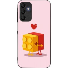 Samsung Galaxy A15 Case Hülle - Silikon schwarz Saint Valentines Day 26 Puzzle