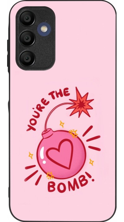 Samsung Galaxy A15 Case Hülle - Silikon schwarz Saint Valentines Day 26 You are the bomb