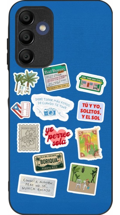 Samsung Galaxy A15 Case Hülle - Silikon schwarz Seals of the Dominican Republic DTMF