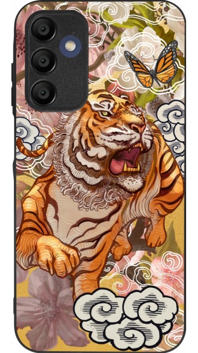 Samsung Galaxy A15 Case Hülle - Silikon schwarz Spring 23 japanese tiger
