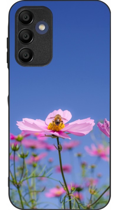 Samsung Galaxy A15 Case Hülle - Silikon schwarz Bee on a flower 2026
