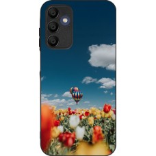 Samsung Galaxy A15 Case Hülle - Silikon schwarz Hot air balloon 2026
