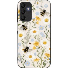 Samsung Galaxy A15 Case Hülle - Silikon schwarz Pattern bees 2026