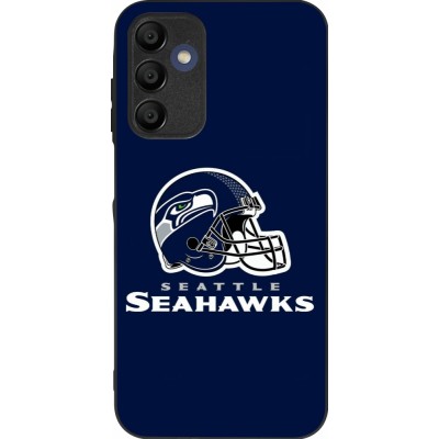 Samsung Galaxy A15 Case Hülle - Silikon schwarz Super Bowl 26 Seattle 3
