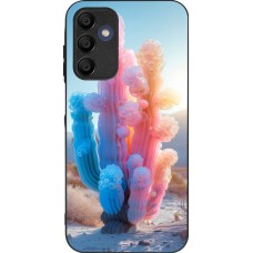 Samsung Galaxy A15 Case Hülle - Silikon schwarz Artificial vegetation 2025