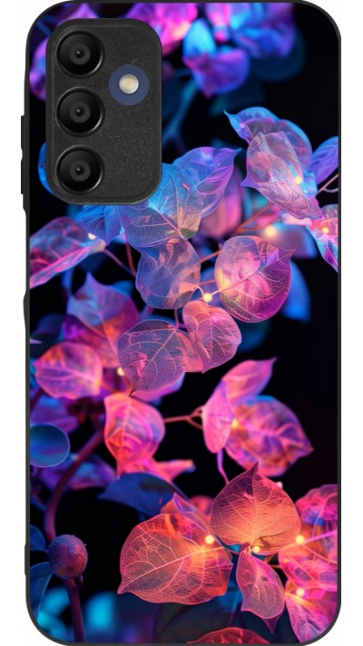 Samsung Galaxy A15 Case Hülle - Silikon schwarz Artificial vegetation 2025