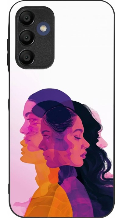 Samsung Galaxy A15 Case Hülle - Silikon schwarz Womens day 2026 10