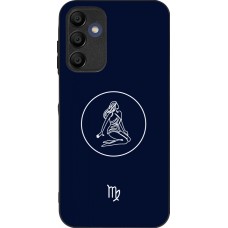 Samsung Galaxy A16 Case Hülle - Silikon schwarz Astrologie Jungfrau