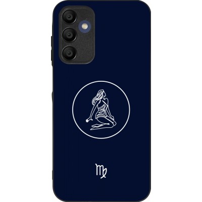 Samsung Galaxy A16 Case Hülle - Silikon schwarz Astrologie Jungfrau