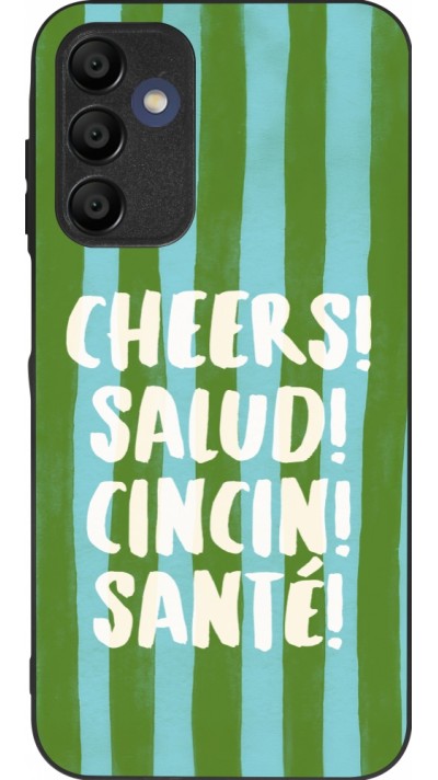 Samsung Galaxy A16 Case Hülle - Silikon schwarz Cheers 2026