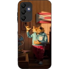 Samsung Galaxy A16 Case Hülle - Silikon schwarz Dancing frog DTMF