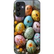 Samsung Galaxy A16 Case Hülle - Silikon schwarz Easter 2026 Eggs with bees
