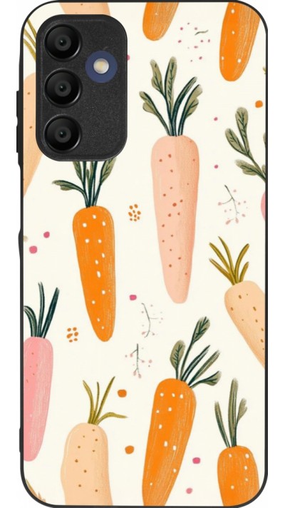 Samsung Galaxy A16 Case Hülle - Silikon schwarz Easter 2026 Illustration carrots