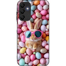 Samsung Galaxy A16 Case Hülle - Silikon schwarz Easter 2026 Rabbit fun