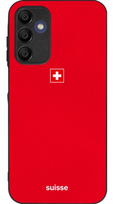 Samsung Galaxy A16 Case Hülle - Silikon schwarz Schweiz 2026 personalisierbares Fussballtrikot