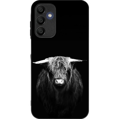 Samsung Galaxy A16 Case Hülle - Silikon schwarz Highland calf black