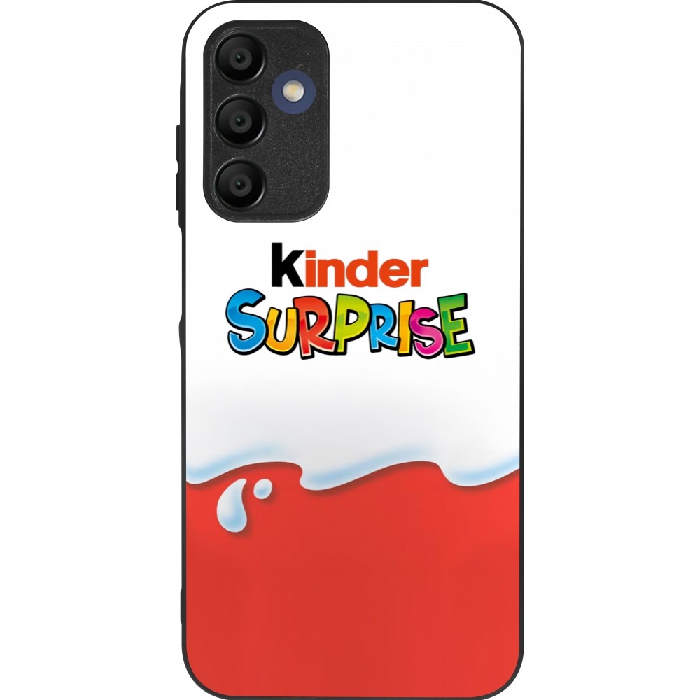 Samsung Galaxy A16 Case Hülle - Silikon schwarz Kinder Surprise