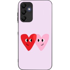 Samsung Galaxy A16 Case Hülle - Silikon schwarz Saint Valentines Day 26 Heart