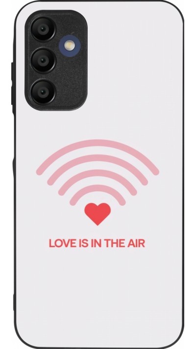 Samsung Galaxy A16 Case Hülle - Silikon schwarz Saint Valentines Day 26 Love is in the air