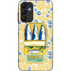 Samsung Galaxy A16 Case Hülle - Silikon schwarz Sardines in oil 2026