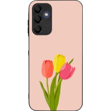 Samsung Galaxy A16 Case Hülle - Silikon schwarz Spring 23 tulip trio