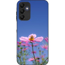 Samsung Galaxy A16 Case Hülle - Silikon schwarz Bee on a flower Spring 2026