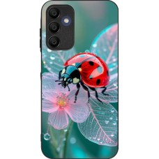 Samsung Galaxy A16 Case Hülle - Silikon schwarz Ladybird in bloom Spring 2026