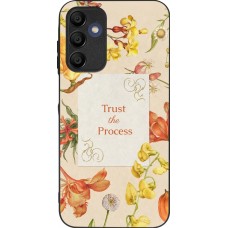 Samsung Galaxy A16 Case Hülle - Silikon schwarz Trust the process Spring 2026