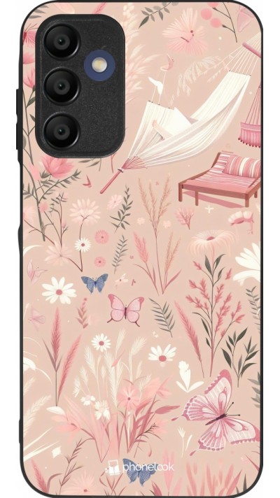 Coque Samsung Galaxy A16 - Silicone rigide noir Summer Pastel Pattern