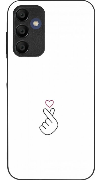 Samsung Galaxy A16 Case Hülle - Silikon schwarz Valentine 2024 heat by Millennials