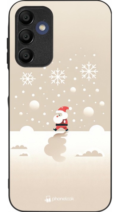 Samsung Galaxy A16 Case Hülle - Silikon schwarz Weihnachten 2023 Minimalistischer Weihnachtsmann