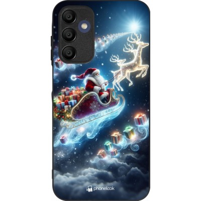 Samsung Galaxy A16 Case Hülle - Silikon schwarz Weihnachten 2023 Verzauberter Weihnachtsmann