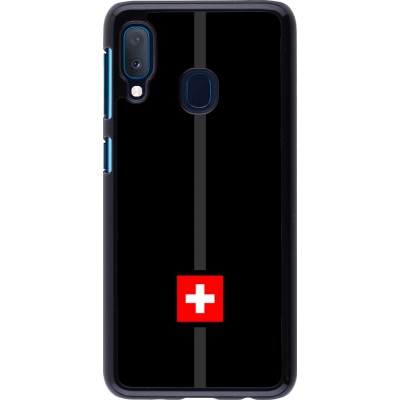 Samsung Galaxy A20e Case Hülle - Kanton CH schwarz