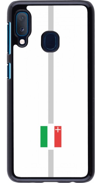 Samsung Galaxy A20e Case Hülle - Kanton NE weiss