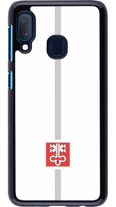Samsung Galaxy A20e Case Hülle - Kanton NW weiss