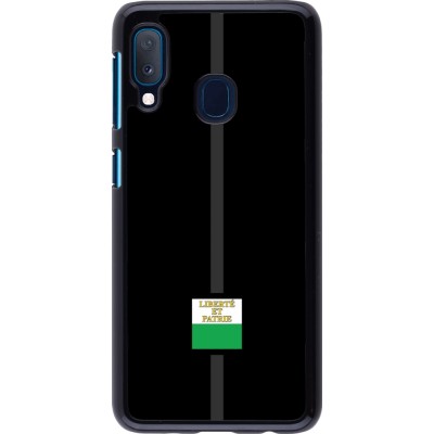 Samsung Galaxy A20e Case Hülle - Kanton VD schwarz