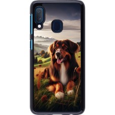 Samsung Galaxy A20e Case Hülle - Hund Land Schweiz