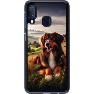 Samsung Galaxy A20e Case Hülle - Hund Land Schweiz