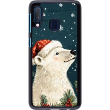 Samsung Galaxy A20e Case Hülle - Christmas 25 Bear