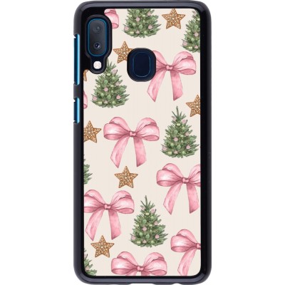 Samsung Galaxy A20e Case Hülle - Christmas 25 Vintage Ribbons