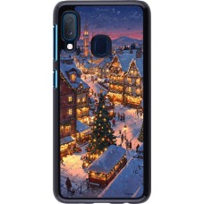 Samsung Galaxy A20e Case Hülle - Christmas 25 Xmas Village