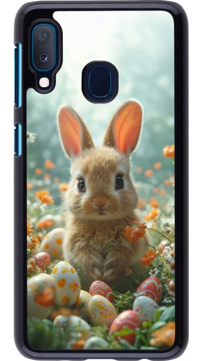 Coque Samsung Galaxy A20e - Easter 2026 Rabbit in the garden