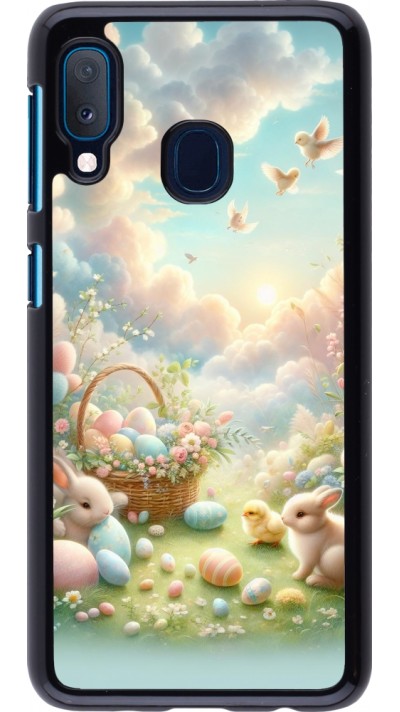 Samsung Galaxy A20e Case Hülle - Ostern 2025 Pastell Ostern