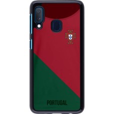 Samsung Galaxy A20e Case Hülle - Fussballtrikot Portugal2022