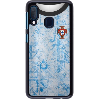Samsung Galaxy A20e Case Hülle - Portugal Away personalisierbares Fussballtrikot